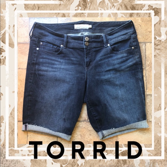 torrid Pants - ⭐️Torrid distressed denim cut off jean shorts